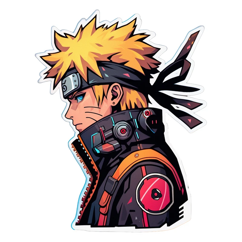 استیکر لپ تاپ و موبایل مدل انیمه کد 64