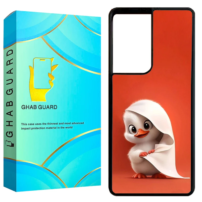 کاور قاب گارد طرح اردک مدل GCHPS21U مناسب برای گوشی موبایل سامسونگ Galaxy S21 Ultra 5G