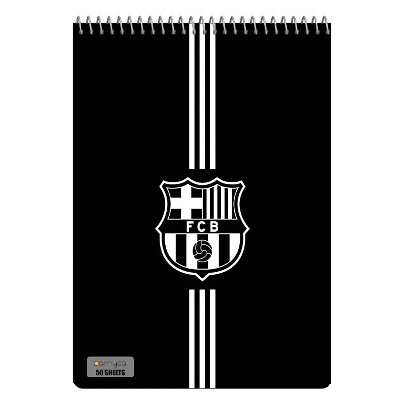 دفتر نقاشی 50 برگ سیمی کارنیکا طرح بارسلونا Barcelona کد 85497