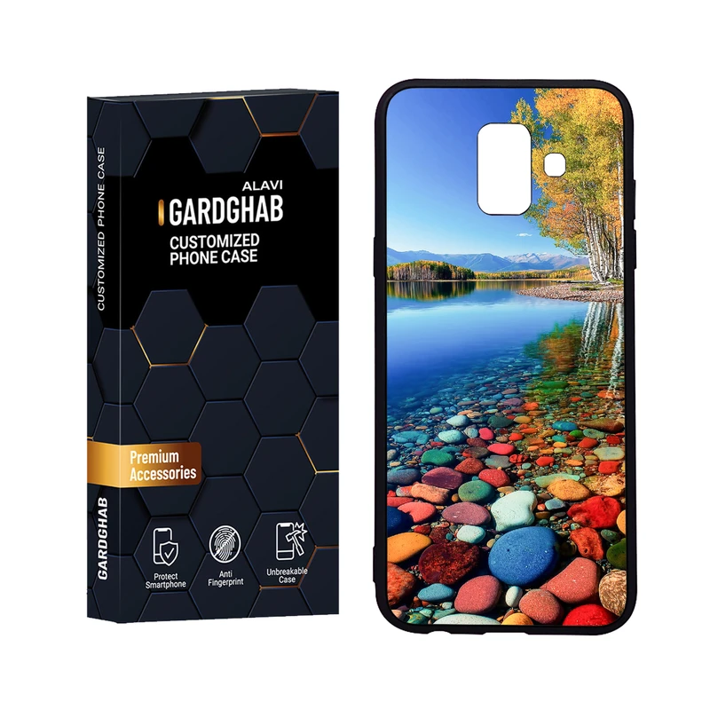 کاور گارد قاب علوی مدل Glass مناسب برای گوشی موبایل سامسونگ Galaxy A6