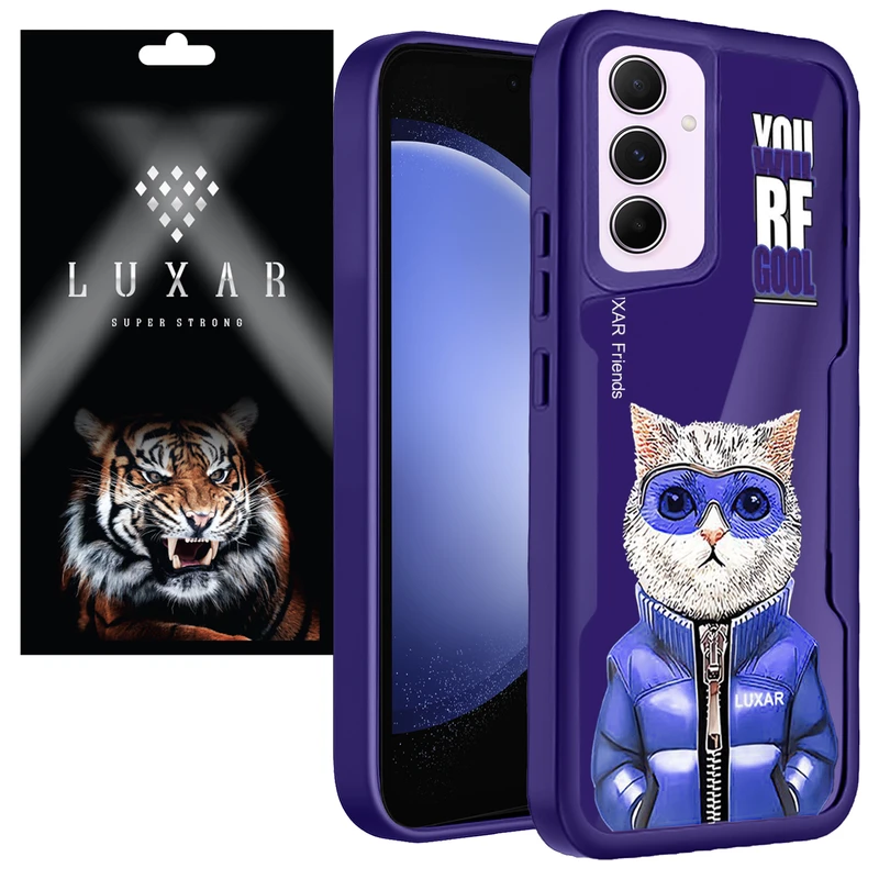 کاور لوکسار مدل Nimmy Cat مناسب برای گوشی موبایل سامسونگ Galaxy S23 FE