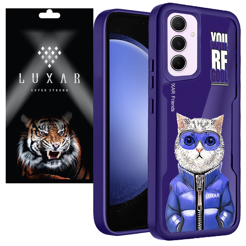 کاور لوکسار مدل Nimmy Cat مناسب برای گوشی موبایل سامسونگ Galaxy S23 FE