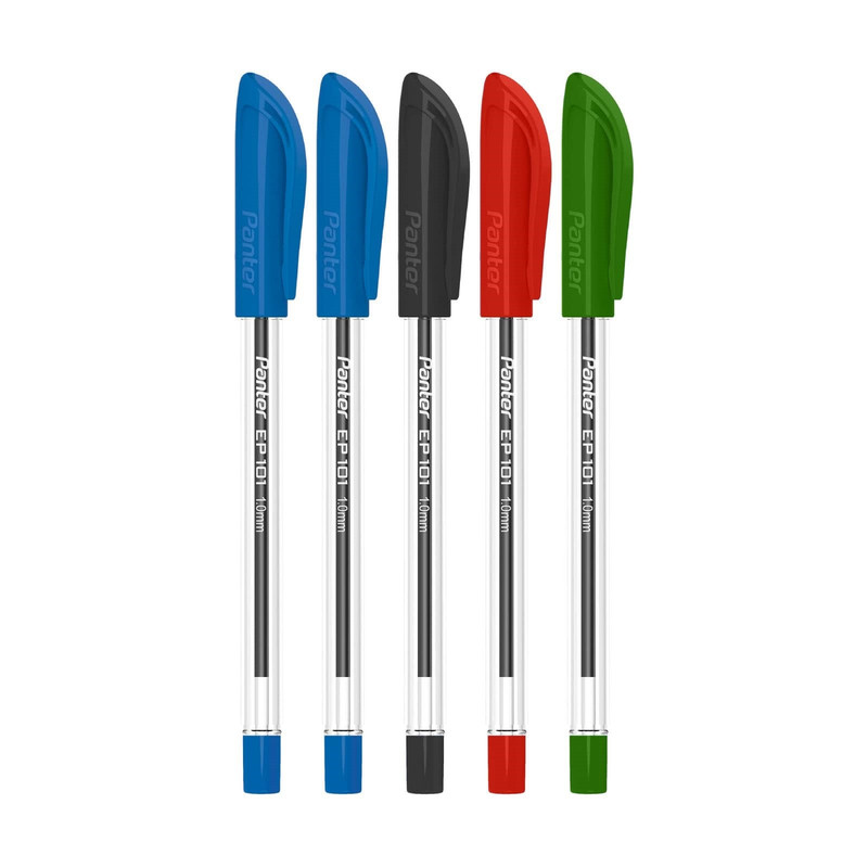 خودکار پنتر مدل Multicolor بسته 5 عددی