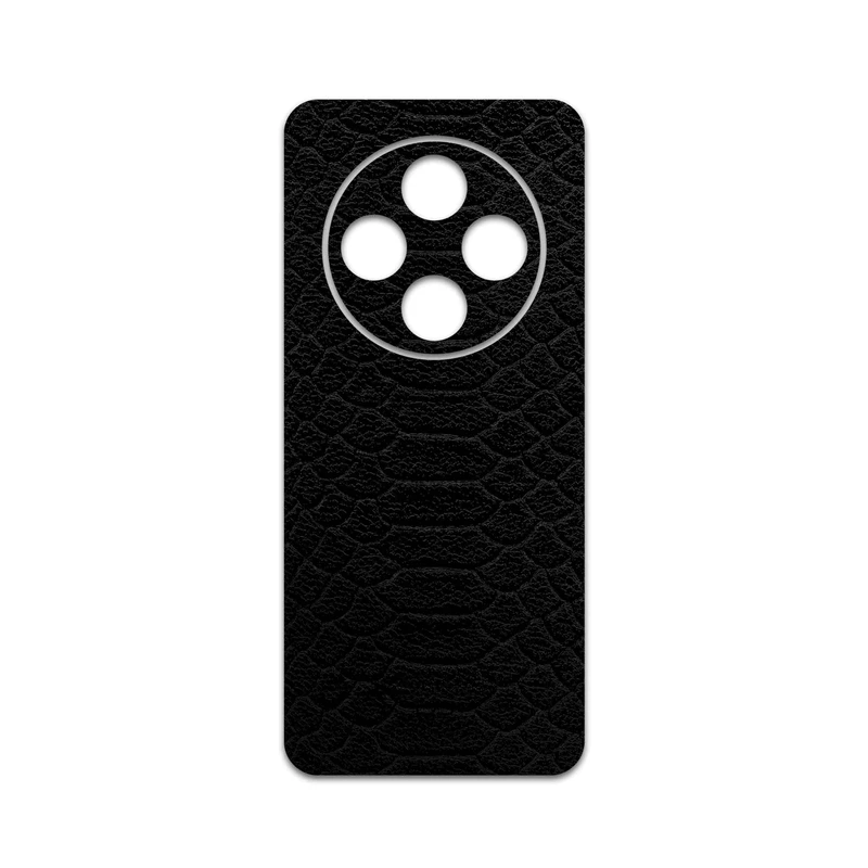 برچسب پوششی ماهوت مدل Black-Snake-Leather مناسب برای گوشی موبایل شیائومی Redmi 14C