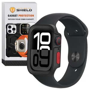 Ultimate Shield SIC Defender Band suitable for Apple Watch Series 10/11 46mm with cover