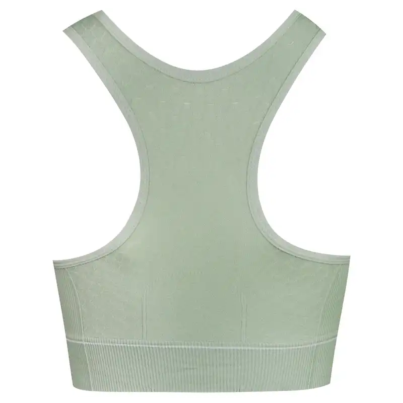 نیم تنه ورزشی زنانه ماییلدا مدل بدون فنر پددار ماساژوری کد 4635 رنگ سبز