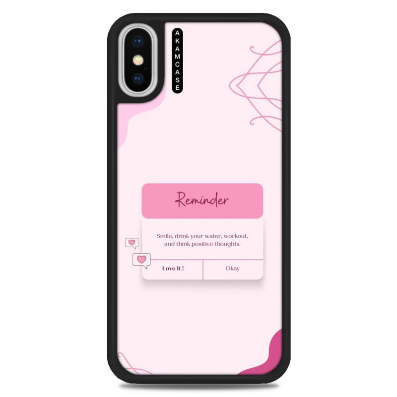 کاور آکام مدل AMC-WAX-PINK-2 مناسب برای گوشی موبایل اپل iPhone X/Xs