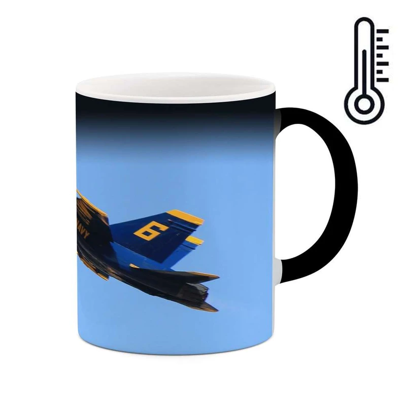 ماگ حرارتی کاکتی مدل هواپیمای جنگنده کد mgh10654