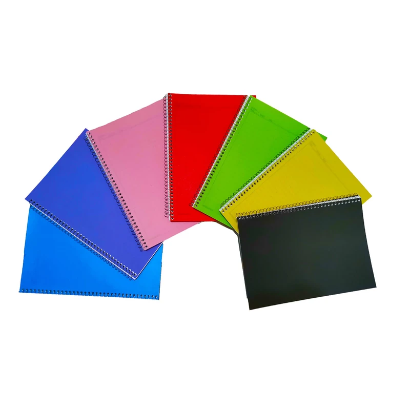 دفتر مشق مدل ساده بسته 7 عددی