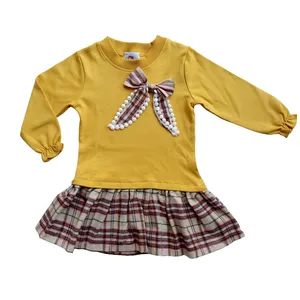 پیراهن دخترانه مدل پاپیونی A2