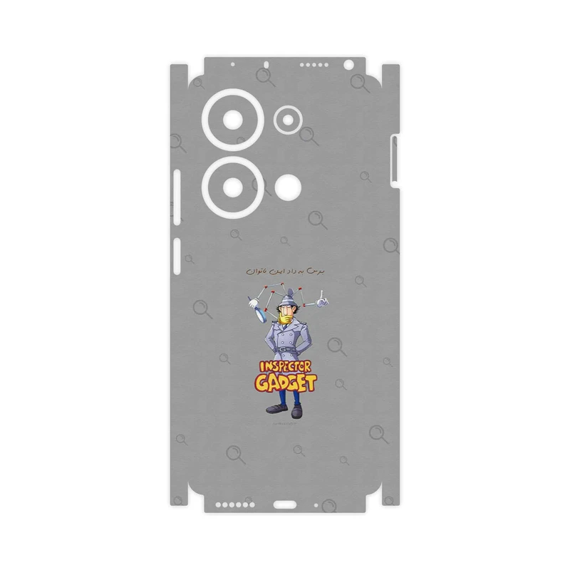 برچسب پوششی ماهوت مدل Inspector Gadget-FullSkin مناسب برای گوشی موبایل شیائومی Redmi Note 13 Pro 4G