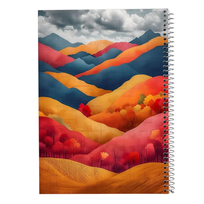 دفتر نقاشی 50 برگ مدوپد مدل طبیعت کد DF15450