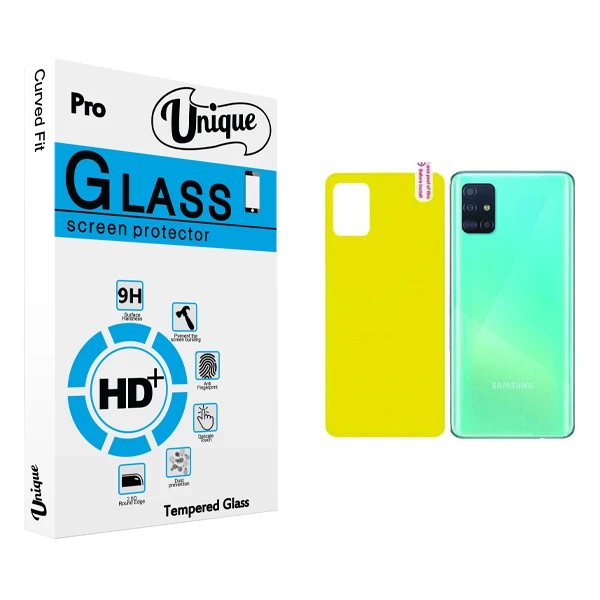 محافظ پشت گوشی يونيک مدل +Clear مناسب برای گوشی موبایل سامسونگ Galaxy A51