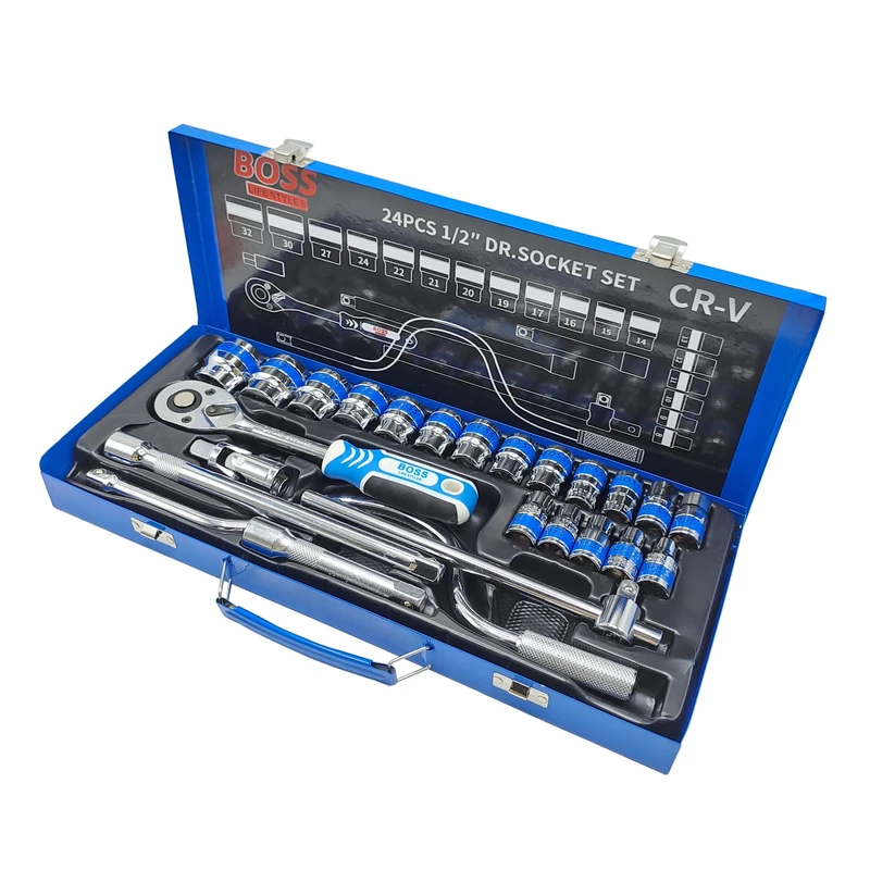 آچار بکس باس مدل LIFE_STYLE مجموعه 24 عددی