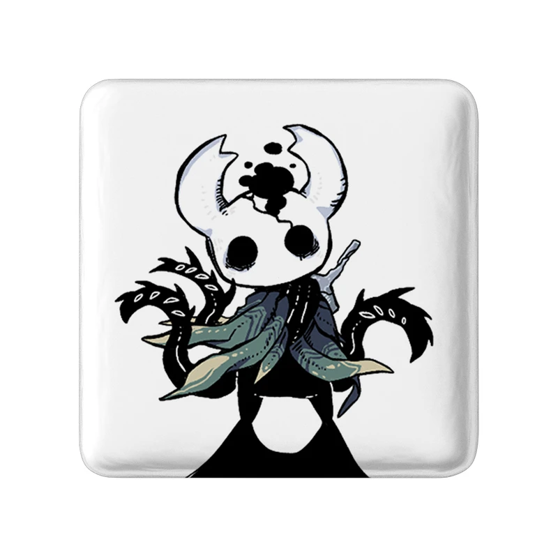 مگنت خندالو طرح بازی هالو نایت (Hollow Knight) مدل مربعی کد 32955