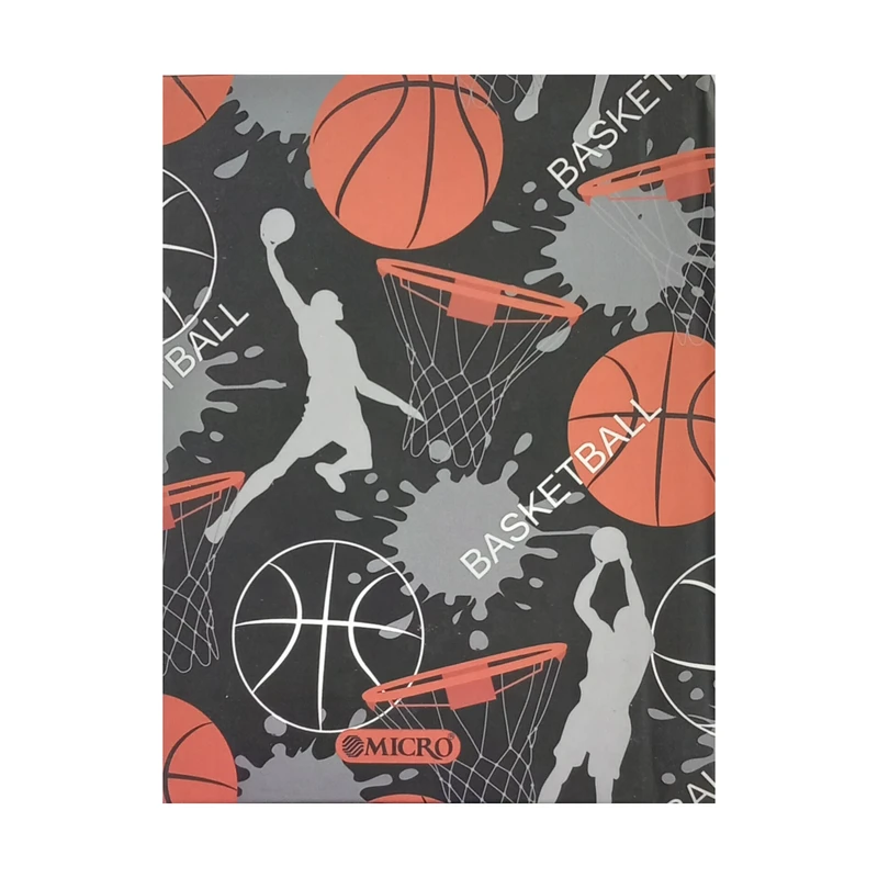دفتر یادداشت 100 برگ میکرو طرح بسکتبالیست کد 109424