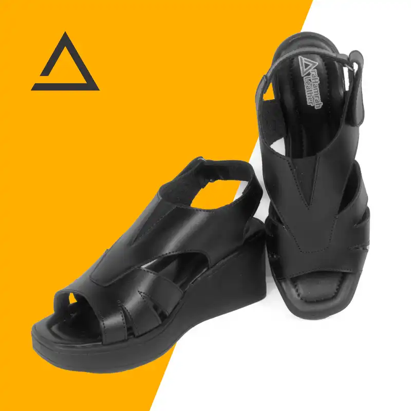 صندل زنانه چرم آراهمراه مدل ARASA09