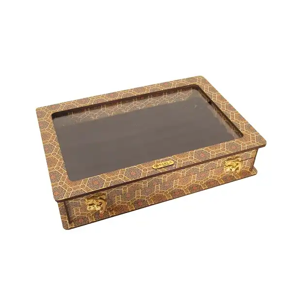 جعبه انگشتر پارلا گوهر مدل کلکسیونی کد 5718