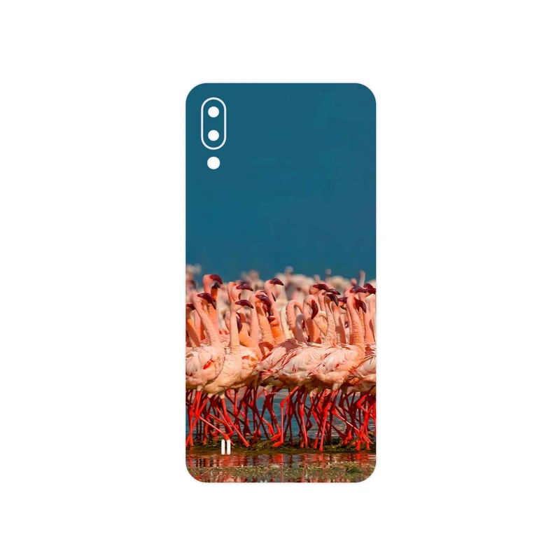 برچسب پوششی ماهوت مدل Flamingo مناسب برای گوشی موبایل سامسونگ Galaxy M10
