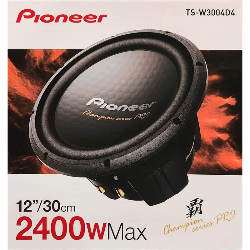 ساب ووفر خودرو پایونیر مدل TS-W3004D4
