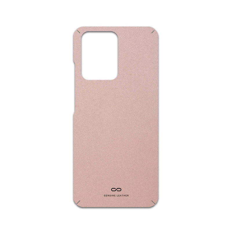 برچسب پوششی ماهوت مدل Rose-Gold-Leather مناسب برای گوشی موبایل آنر X7a