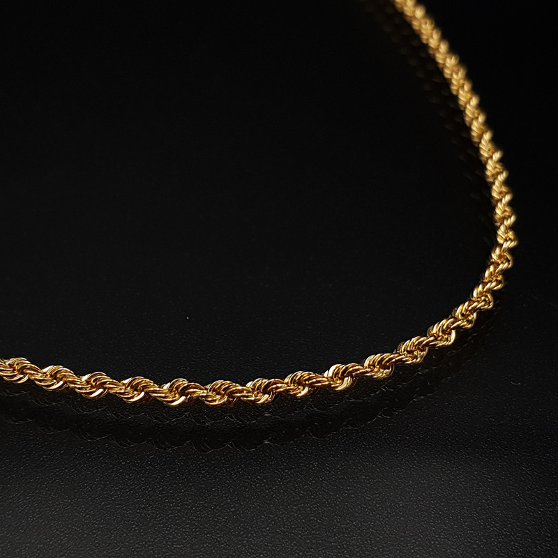 زنجیر طلا 18 عیار زنانه مدل 1EZ816 زنجیر طلا 18 عیار زنانه مدل 1EZ816