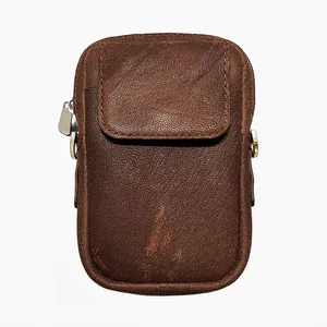 کیف رودوشی چرمی مدل دستدوز