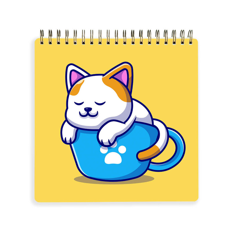 دفتر یادداشت باژیکان طرح گربه کد 2010002