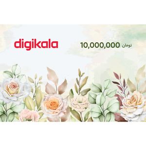 نقد و بررسی کارت هدیه دیجی کالا به ارزش 10.000.000 تومان طرح گل توسط خریداران