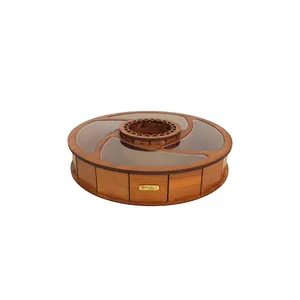 جعبه پذیرایی پارلا گوهر طرح وارمر دار کد 5689