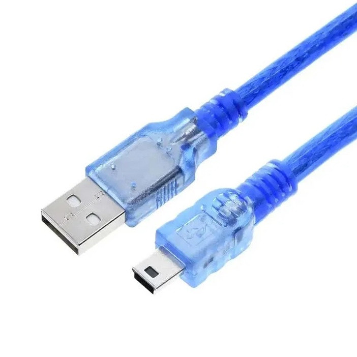 کابل تبدیل USB به Mini USB مدل roy20 طول 0.3 متر