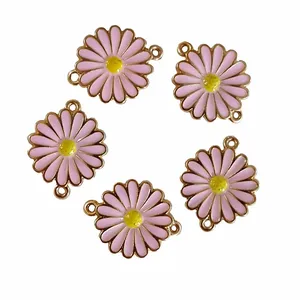 پلاک دستبند مدل گل بسته 5 عددی