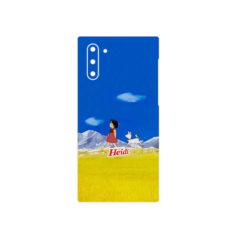 برچسب پوششی ماهوت مدل Heidi Girl of the Alps مناسب برای گوشی موبایل سامسونگ Galaxy Note 10