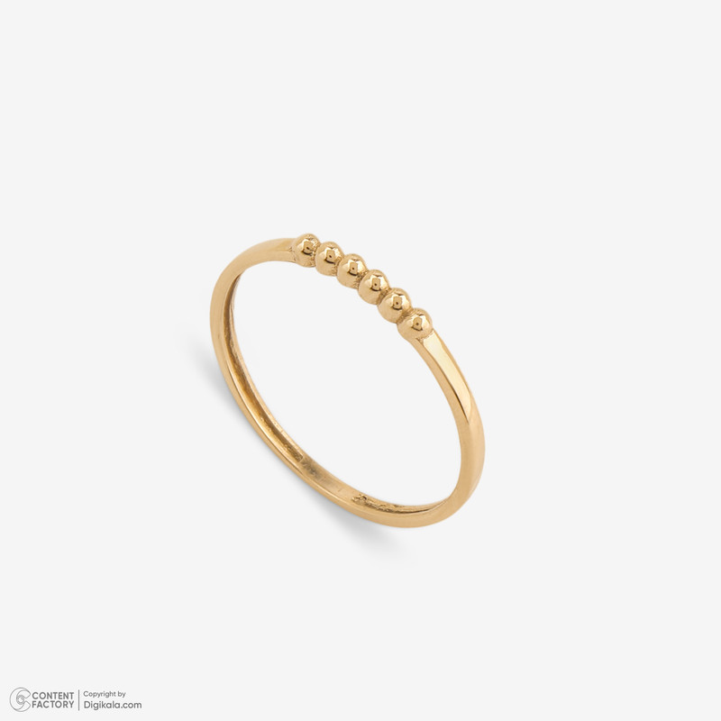 انگشتر طلا 18 عیار زنانه حافا گلد مدل R409 - 5