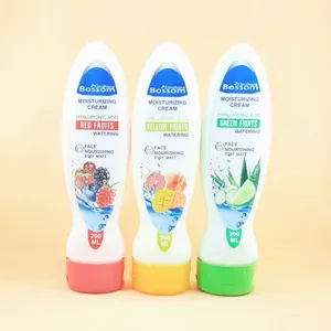 کرم انشور بوسوم مدل میوه های قرمز زرد سبز حجم 200 میلی لیتر بسته 3 عددی