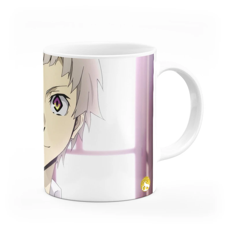 ماگ هومرو طرح انیمه سگ‌های ولگرد بانگو مدل MG1318