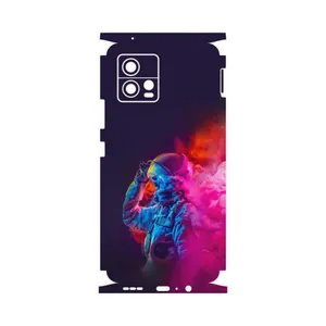 MAHOOT Smoke Rainbow Digital Art 1-FullSkin Cover Sticker for Motorola Moto G72