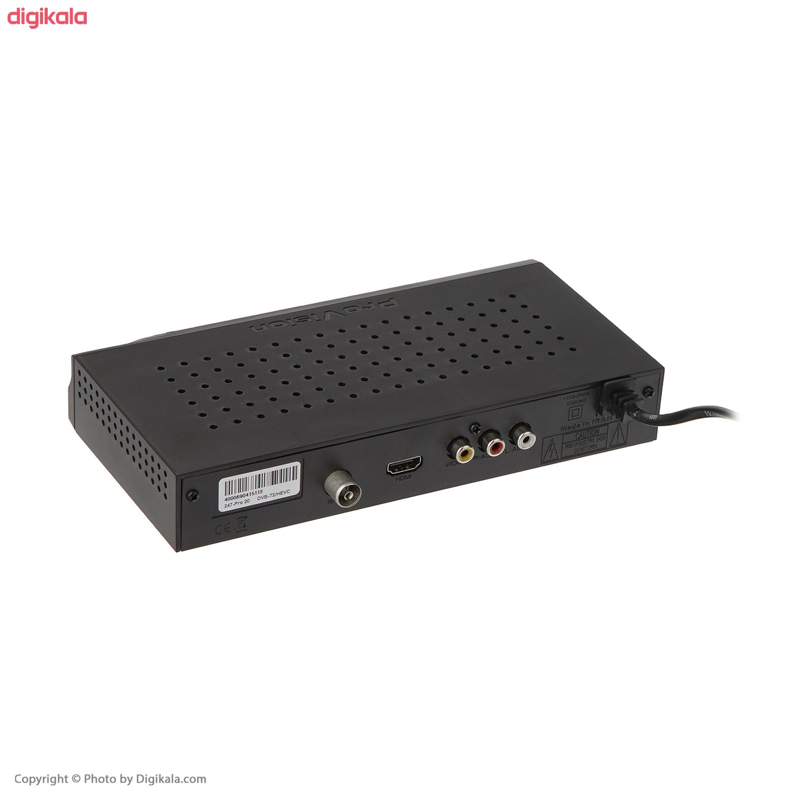 گیرنده دیجیتال پروویژن مدل 247-Pro 20 به همراه کابل HDMI با پشتیبانی 4K main 1 3