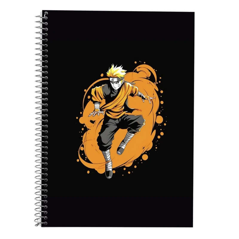 دفتر زبان 50 برگ مدوپد مدل سه خط طرح نارتو narto کد DF10586