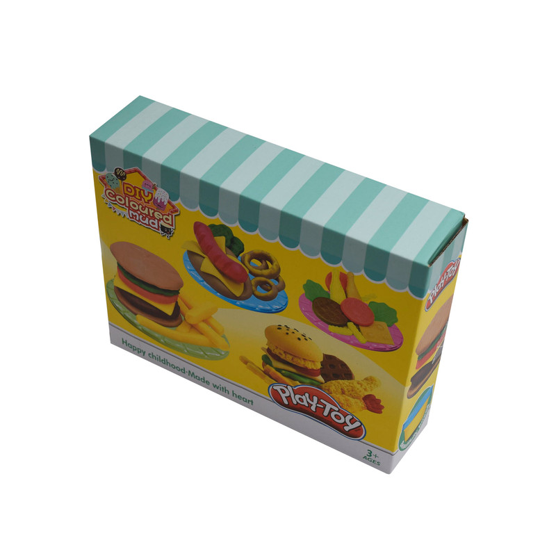 خمیر بازی مدل همبرگر