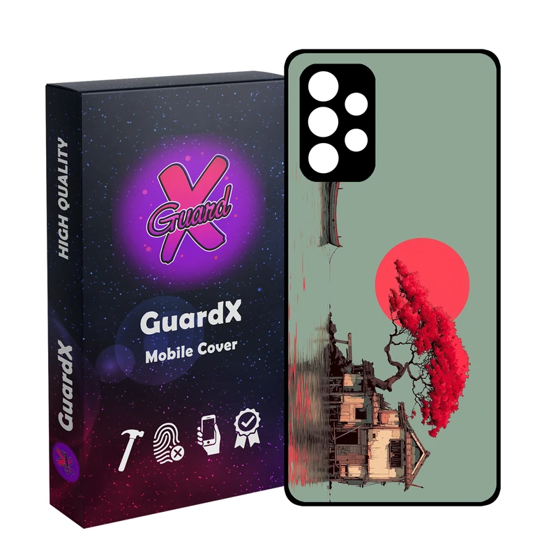 کاور گارد ایکس طرح خانه مدل 11092 مناسب برای گوشی موبایل سامسونگ Galaxy A32 4G