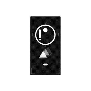 MAHOOT Minimal 3 Triangle Icon Cover Sticker for Nokia Lumia 1020
