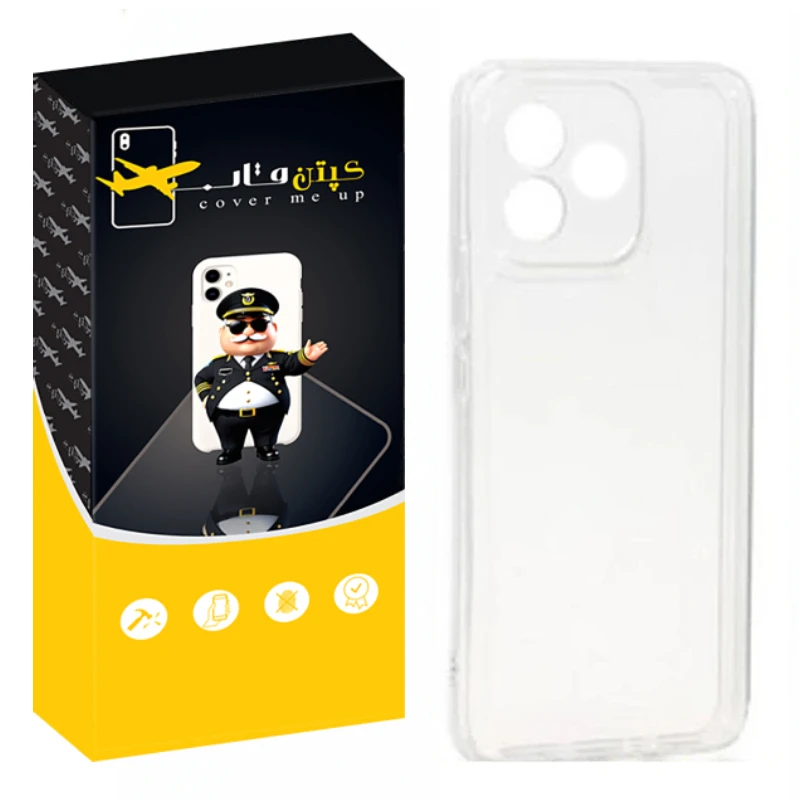 کاور کپتن قاب مدل Crystal مناسب برای گوشی موبایل آنر X5c