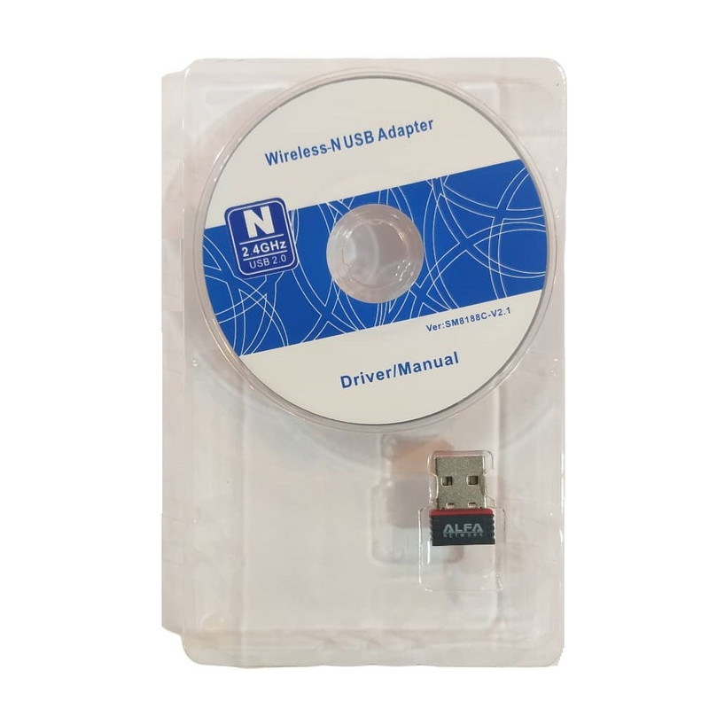 کارت شبکه بی سیم آلفا مدل WN-008 1