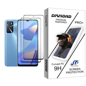 JF Diamond Glass MIX002 Screen Protector For Oppo A54s Pack Of 2