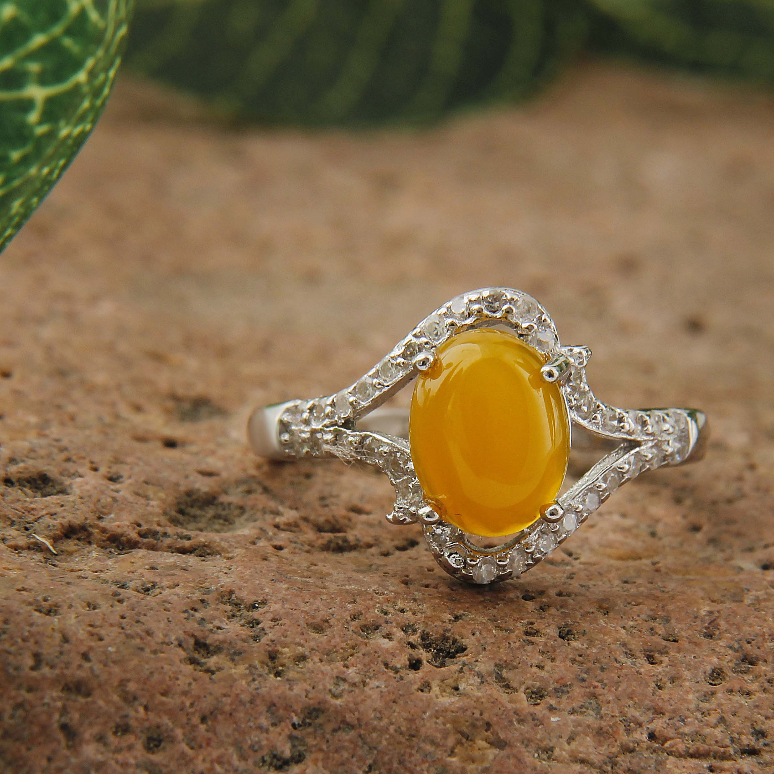 انگشتر نقره زنانه بازرگانی میلادی مدل سنگ عقیق شرف الشمس نگین برلیان بدون ریزش ابکاری رادیوم کد AWR_1584 انگشتر نقره زنانه بازرگانی میلادی مدل سنگ عقیق شرف الشمس نگین برلیان بدون ریزش ابکاری رادیوم کد AWR_1584