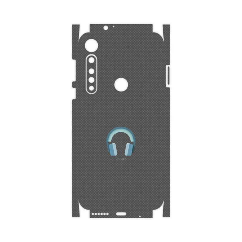 برچسب پوششی ماهوت مدل Minimal Headphone Icon-FullSkin مناسب برای گوشی موبایل موتورولا One Vision Plus