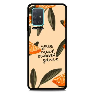 AKAM AMC-WSGA71-QOUTES9 Cover For Samsung Galaxy A71