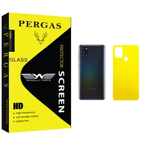 Waily Nice Pergas Glass Back Protector For Samsung سامسونگ Galaxy A21s