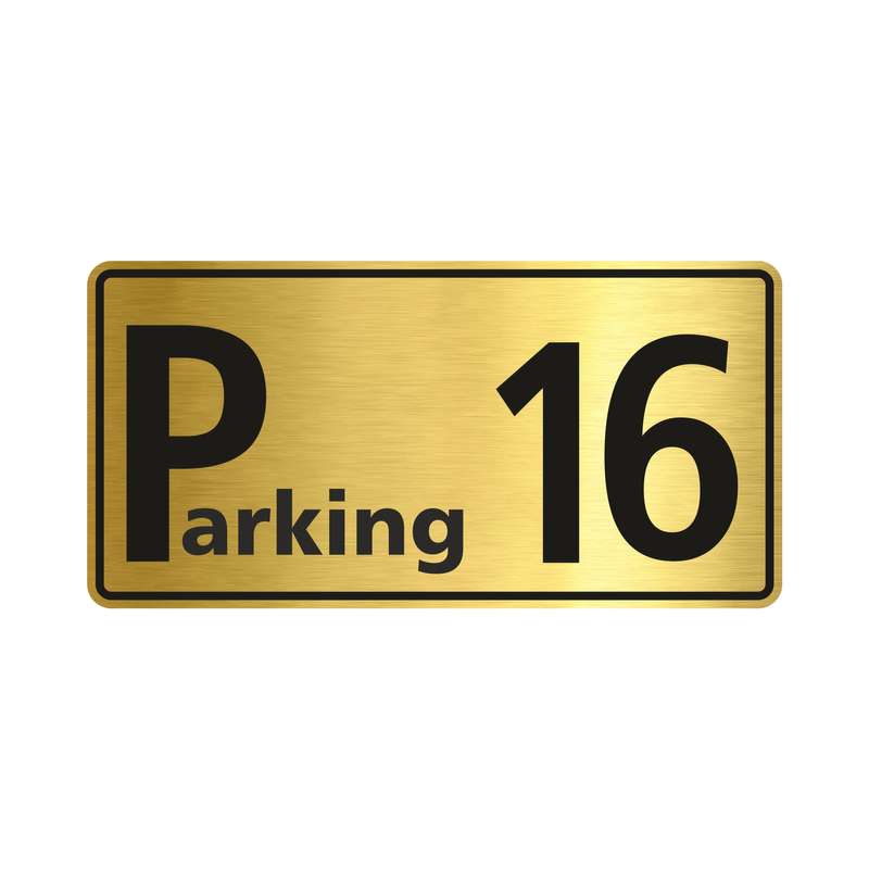 تابلو راهنما طرح پارکینگ شماره شانزده مدل NG616